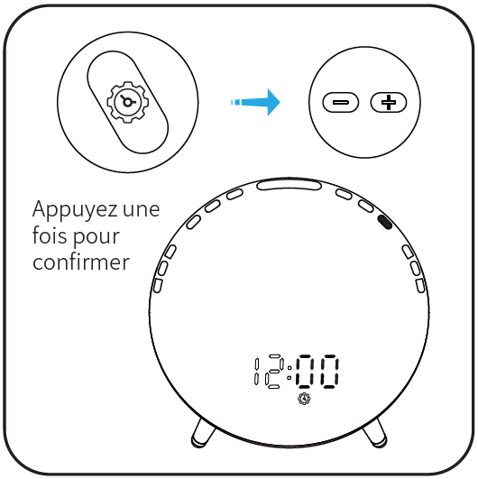 Utilisation du réveil WiFi Moes WB-JK-AC-C-EN_2